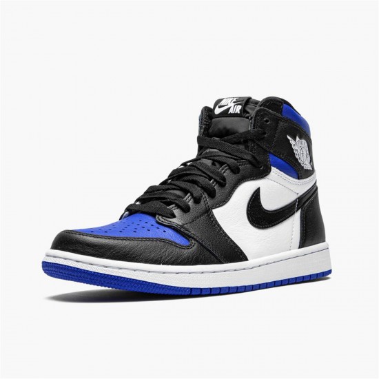 Nike Jordan 1 Retro High OG "Royal Toe" Černá Bílý Tenisky A Boty 555088 041