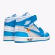 Nike Jordan 1 Retro High Off White "University Blue" AJ1 AQ0818 148 Modrý Tenisky A Boty