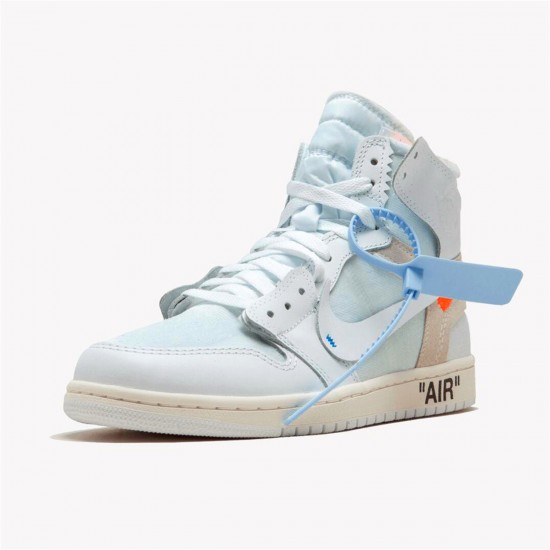 Nike Jordan 1 Retro High "Off White" AJ1 AQ0818 100 Bílý Tenisky A Boty