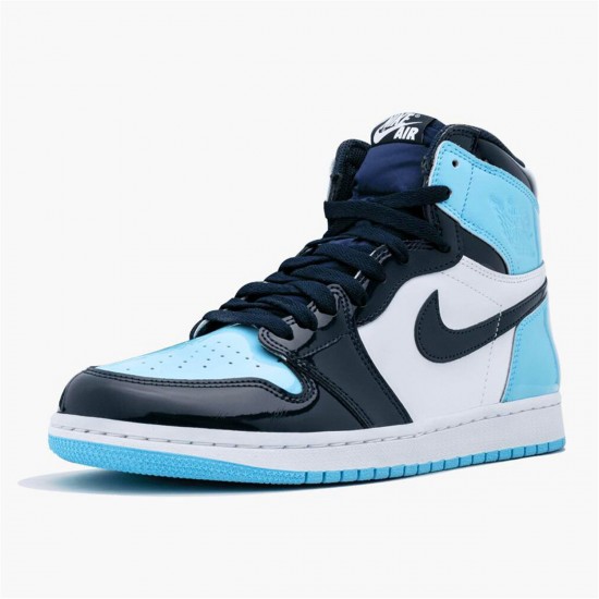 Nike Jordan 1 Retro High Og "Blue Chill" Obsidián Bílý CD0461 401 AJ1 Tenisky A Boty