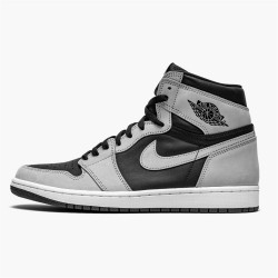 Nike Jordan 1 Retro High "Shadow 2.0" 555088 035 Černá Bílý Světle kouřově šedá Tenisky A Boty