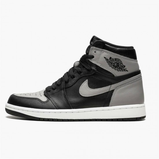 Nike Jordan 1 Retro High "Shadow Black" Šedá Bílý 555088 013 AJ1 Tenisky A Boty