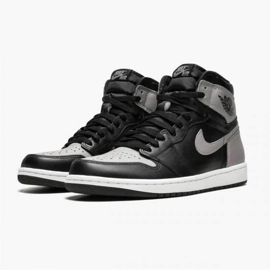 Nike Jordan 1 Retro High "Shadow Black" Šedá Bílý 555088 013 AJ1 Tenisky A Boty