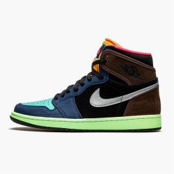 Nike Jordan 1 Retro High "Tokyo Bio Hack" Hnědá Černá Oranžový 555088 201 AJ1 Tenisky A Boty