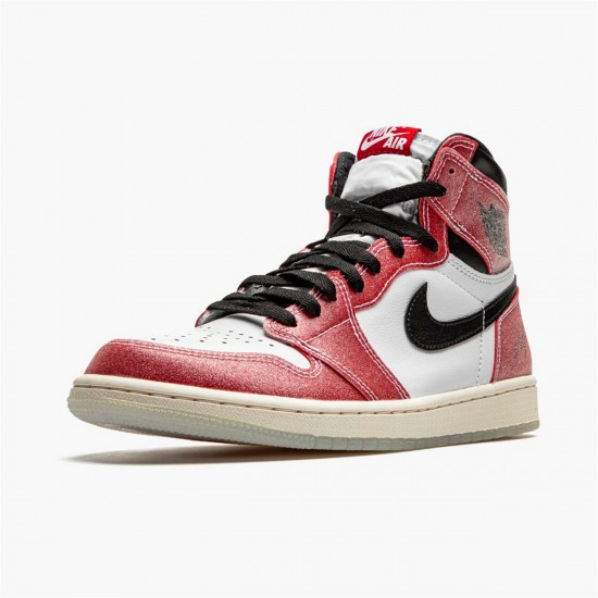 Nike Jordan 1 Retro High "Trophy Room Chicago" DA2728 100 Bílý Červené Černá AJ1 Tenisky A Boty