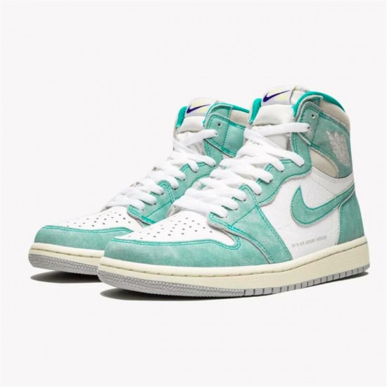 Nike Jordan 1 Retro High "Turbo Green" Bílý 555088 311 Tenisky A Boty