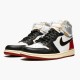 Nike Jordan 1 Retro High "Black Toe" BV1300 106 Bílý Červené AJ1 Černá Tenisky A Boty