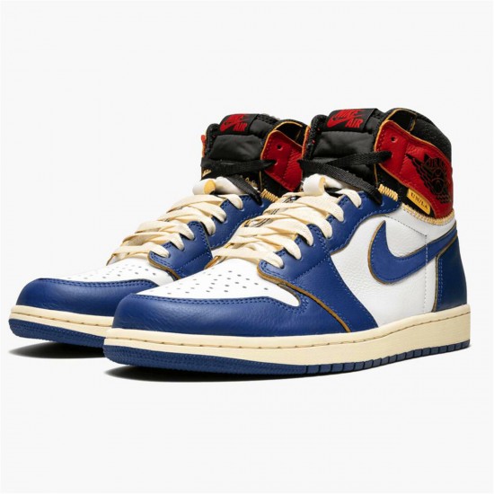 Nike Jordan 1 Retro High "Union Los Angeles" Modrý Bílý Červené BV1300 146 AJ1 Tenisky A Boty