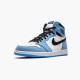 Nike Jordan 1 Retro High "University Blue" Bílý  Černá Tenisky A Boty 555088 134 AJ1