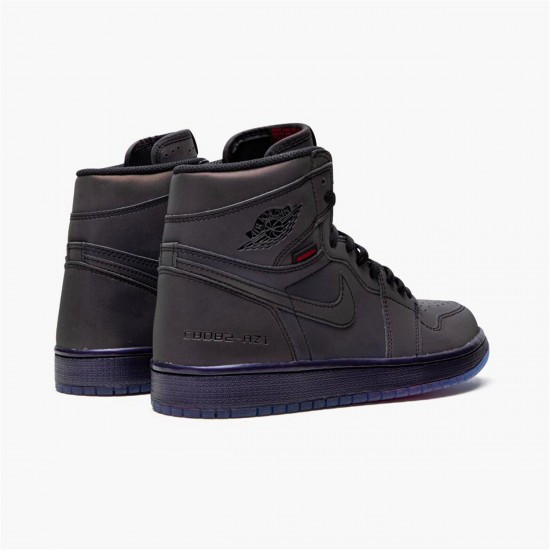 Nike Jordan 1 Retro High Zoom "Fearless" Černá Zelená BV0006 900 AJ1 Tenisky A Boty