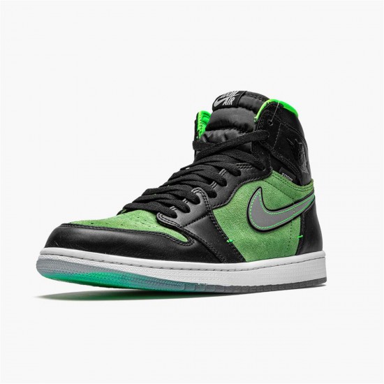 Nike Jordan 1 Retro High Zoom "Zen Green" AJ1 CK6637 002 Černá Zelená Tenisky A Boty