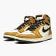 Nike Jordan 1 "Rookie of the Year" Černá Zlato 555088 700 AJ1 Tenisky A Boty