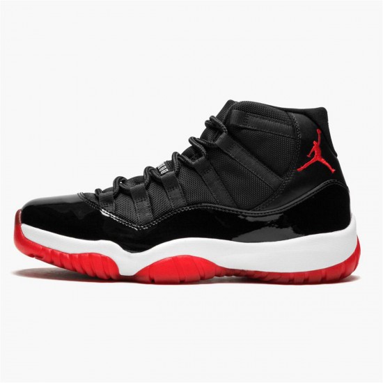 Nike Jordan 11 Retro "Bred" 378037 010 Červené Bílý AJ11 Černá Tenisky A Boty