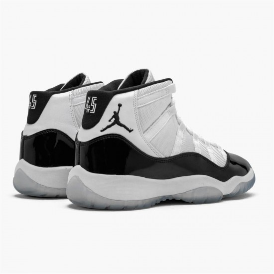 Nike Jordan 11 Retro "Concord 2018" 378038 100 Bílý AJ11 Černá Tenisky A Boty