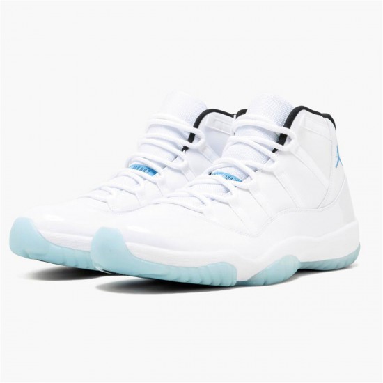 Nike Jordan 11 Retro "Legend Blue" 2014 378037 117 Bílý AJ11 Černá Tenisky A Boty