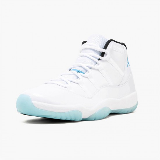 Nike Jordan 11 Retro "Legend Blue" 2014 378037 117 Bílý AJ11 Černá Tenisky A Boty