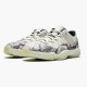 Nike Jordan 11 Retro Low "Snake Light Bone" CD6846 002 Smoke Grey Bílý AJ11 Černá Tenisky A Boty