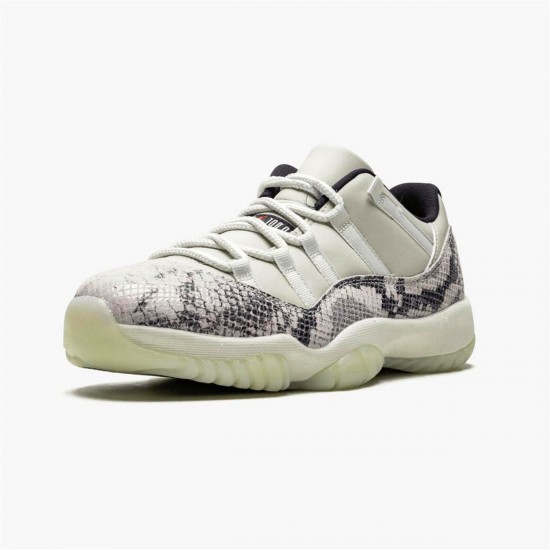 Nike Jordan 11 Retro Low "Snake Light Bone" CD6846 002 Smoke Grey Bílý AJ11 Černá Tenisky A Boty