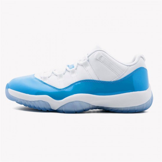 Nike Jordan 11 Retro Low "University Blue" 528895 106 Bílý AJ11 Černá Tenisky A Boty