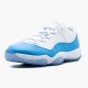 Nike Jordan 11 Retro Low "University Blue" 528895 106 Bílý AJ11 Černá Tenisky A Boty