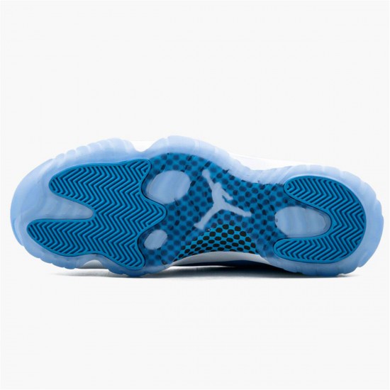 Nike Jordan 11 Retro Low "University Blue" 528895 106 Bílý AJ11 Černá Tenisky A Boty