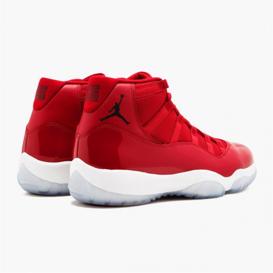 Nike Jordan 11 Retro "Win Like 96" 378037 623 Tělocvična červená Černá Bílý AJ11 Tenisky A Boty