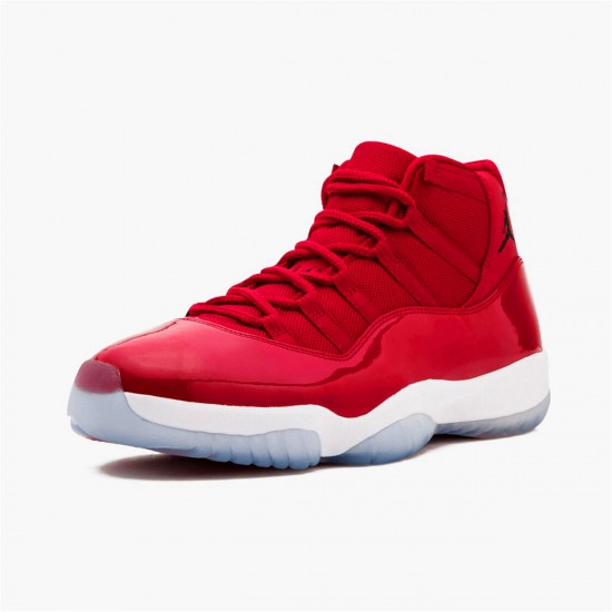 Nike Jordan 11 Retro "Win Like 96" 378037 623 Tělocvična červená Černá Bílý AJ11 Tenisky A Boty