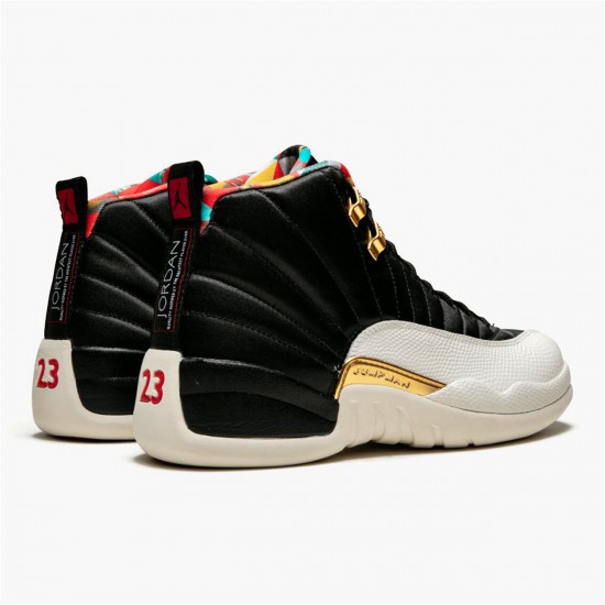 Nike Jordan 12 Retro "2019 CNY Chinese New Year" Černá Červené CI2977 006 AJ12 Tenisky A Boty