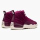 Nike Jordan 12 Retro "Bordeaux" AJ12 130690 617 Stříbrný Tenisky A Boty