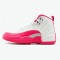 Nike Jordan 12 Retro "Dynamic Pink" AJ12 510815 109 Bílý Růžový Stříbrný Tenisky A Boty