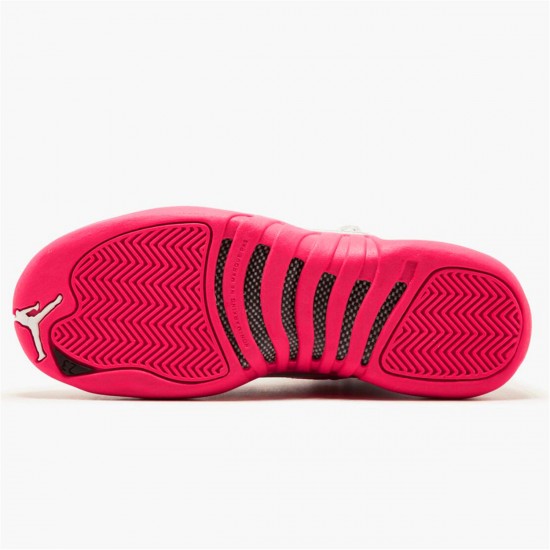 Nike Jordan 12 Retro "Dynamic Pink" AJ12 510815 109 Bílý Růžový Stříbrný Tenisky A Boty