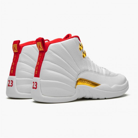 Nike Jordan 12 Retro "FIBA" AJ12 130690 107 Bílý Červené Tenisky A Boty