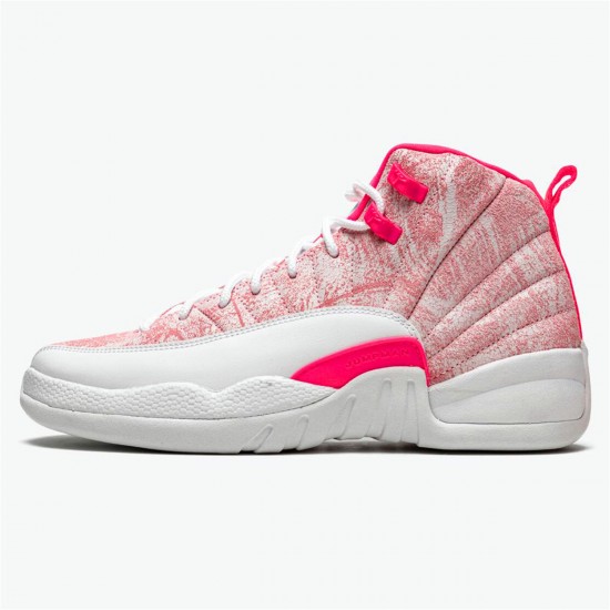 Nike Jordan 12 Retro GS "Arctic Pink" 510815 101 Bílý Arctic Punch Hyper růžová AJ12 Tenisky A Boty