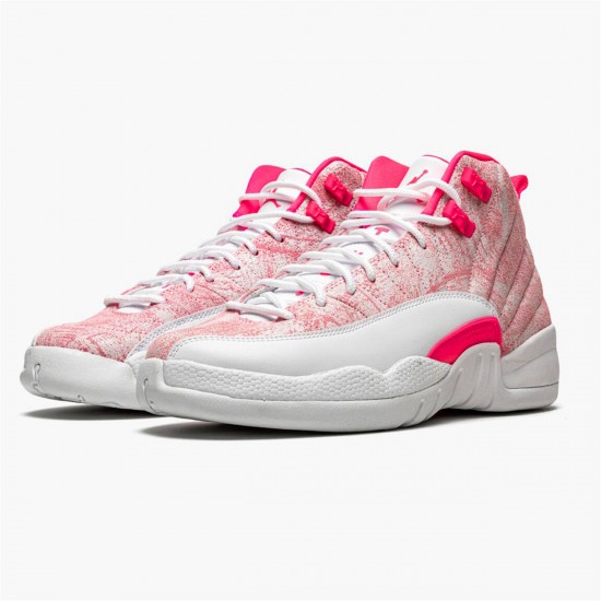 Nike Jordan 12 Retro GS "Arctic Pink" 510815 101 Bílý Arctic Punch Hyper růžová AJ12 Tenisky A Boty