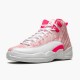 Nike Jordan 12 Retro GS "Arctic Pink" 510815 101 Bílý Arctic Punch Hyper růžová AJ12 Tenisky A Boty