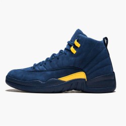 Nike Jordan 12 Retro "Michigan" AJ12 BQ3180 407 Námořnická žlutá Tenisky A Boty