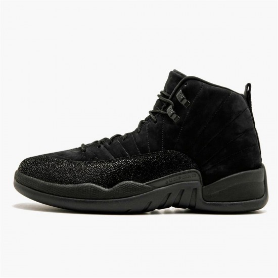 Nike Jordan 12 Retro "OVO Black" AJ12 873864 032 Černá Kovová Zlatá Tenisky A Boty