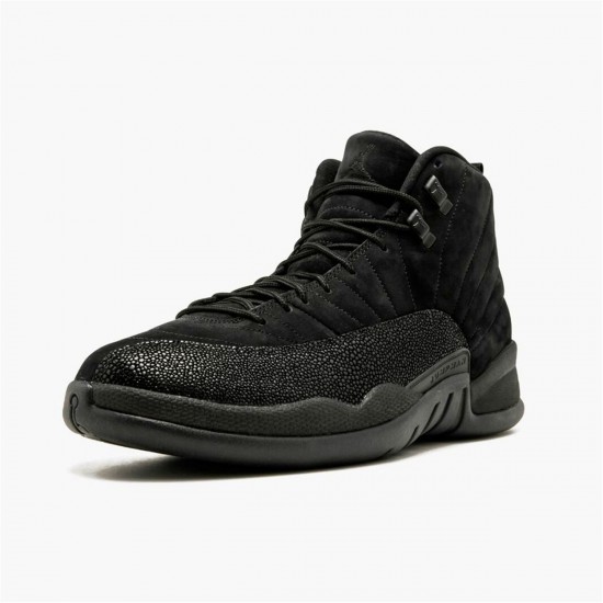 Nike Jordan 12 Retro "OVO Black" AJ12 873864 032 Černá Kovová Zlatá Tenisky A Boty