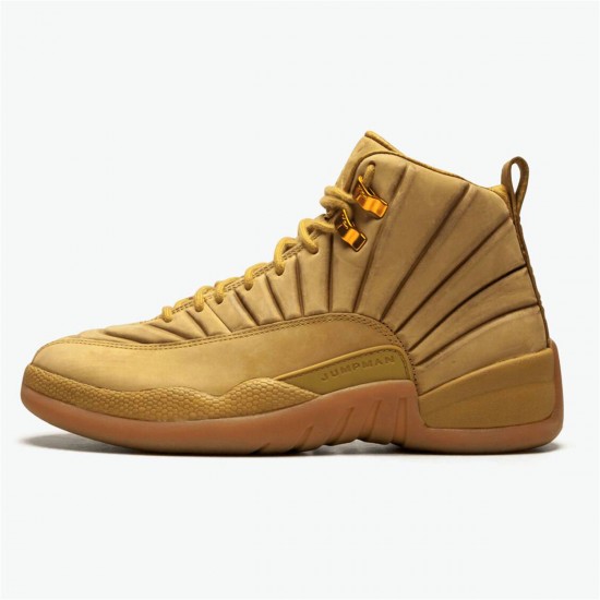 Nike Jordan 12 Retro "PSNY Wheat" AJ12 AA1233 700 Světle Hnědá Tenisky A Boty