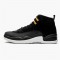 Nike Jordan 12 Retro "Reverse Taxi" AJ12 130690 017 Černá Zlato Bílý Tenisky A Boty