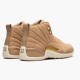 Nike Jordan 12 Retro "Vachetta Tan" AJ12 AO6068 203 Stříbrná Metalíza Tenisky A Boty