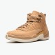 Nike Jordan 12 Retro "Vachetta Tan" AJ12 AO6068 203 Stříbrná Metalíza Tenisky A Boty