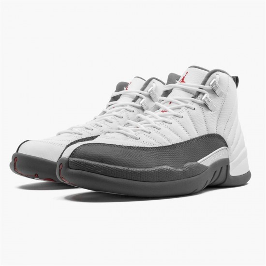 Nike Jordan 12 Retro "Gym Red" AJ12 130690 160 Bílý Tmavošedý Tenisky A Boty