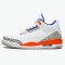 Nike Jordan 3 Retro "Knicks" 136064 148 Bílý AJ3 Tenisky A Boty