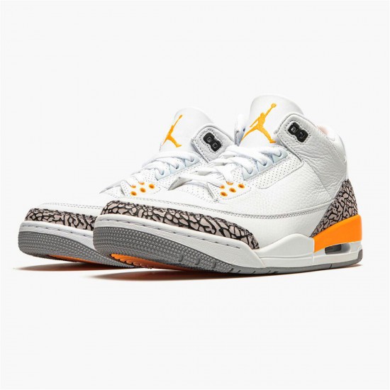 Nike Jordan 3 Retro "Laser Orange" CK9246 108 Bílý Šedá AJ3 Tenisky A Boty