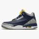 Nike Jordan 3 Retro "Michigan" AJ3 820064 Černá Zlato AJ3 Tenisky A Boty