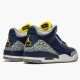 Nike Jordan 3 Retro "Michigan" AJ3 820064 Černá Zlato AJ3 Tenisky A Boty