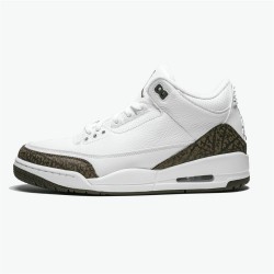 Nike Jordan 3 Retro "Dark Mocha" 136064 122 Bílý Hnědý AJ3 Tenisky A Boty