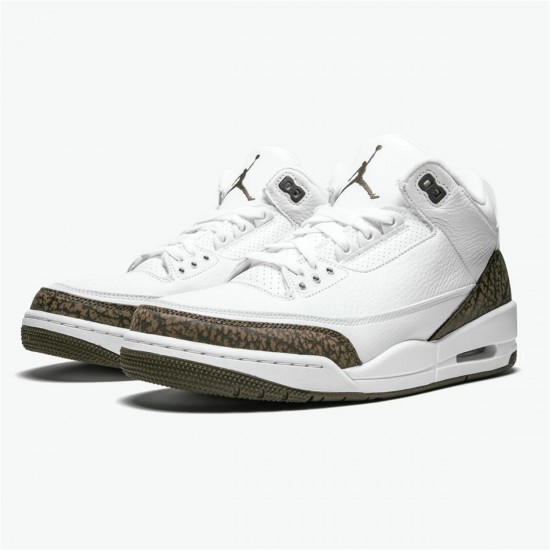 Nike Jordan 3 Retro "Dark Mocha" 136064 122 Bílý Hnědý AJ3 Tenisky A Boty