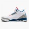 Nike Jordan 3 Retro OG "True Blue" 854262 106 Bílý Ohnivě červená J3 Tenisky A Boty